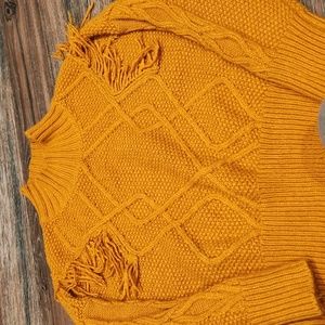 Western Cable Knit sweater